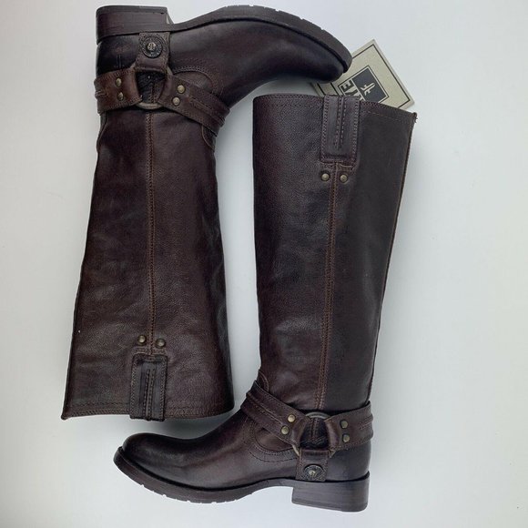 Womens Frye Boots Size 6 Melissa Harness Whiskey P - Picture 2 of 12
